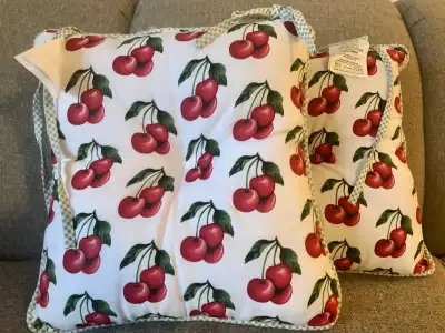 Set of 4 Sears Cherry Pillows, View more