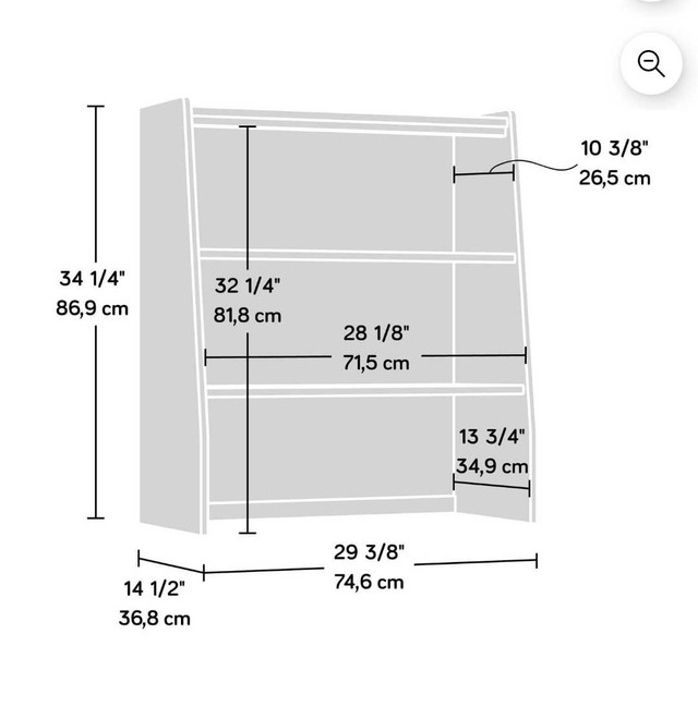 Sauder Hutch Bookshelf in Bookcases & Shelving Units in City of Toronto - Image 4