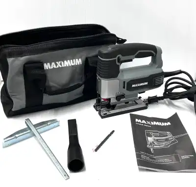 MAXIMUM 7A 4-Position Var. Speed Orbital Jigsaw  LED Light, View more