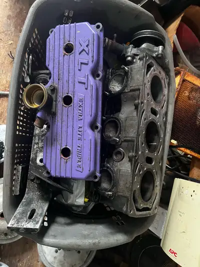 2 XLT parts engines shocks suspension xtra 12 xtra 10 parts slides chain cases exhausts 1 hood wire...