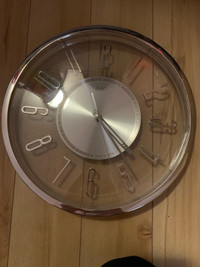 Clear wall clock