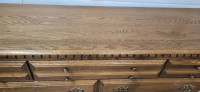 Shermag oak dresser