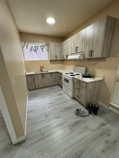Basement suite including utilities Separate entrance, separate laundry 3 bedrooms, 1 bathroom, livin...