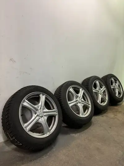 Set of four Nordman 7 Nokian winter tires (previously used on a 2015 Mini Cooper) in good condition....