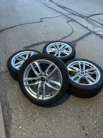 18 inch rims Original Audi rims Oem Audi rims Audi rims S line rims Audi wheels RARE AUDI SPORT RIMS...