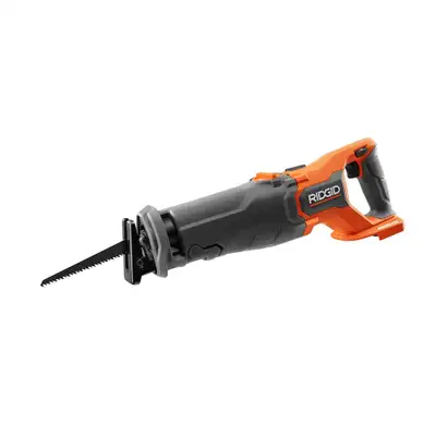 New! RIDGID 18V Brushless Cordless Reciprocating Saw (Tool-Only), View more