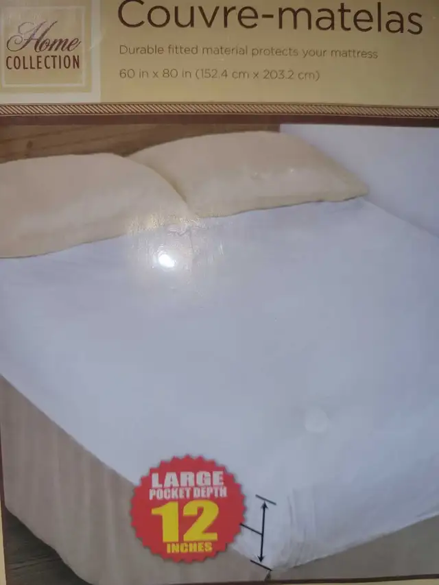 Plastic queen Mattress Cover in Bedding in City of Toronto - Image 3