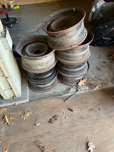 15x7 ford steel rims