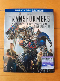 Transformers: Age of Extinction [Blu-ray + DVD + Digital Copy] (