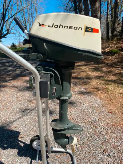 4hp was a running engine 5yrs ago have not tried since,15hp thru a rod has a new water pump,21/2 gal...