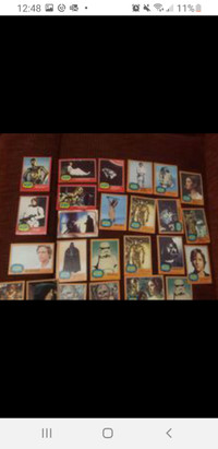 Old 1970s starwars cards 