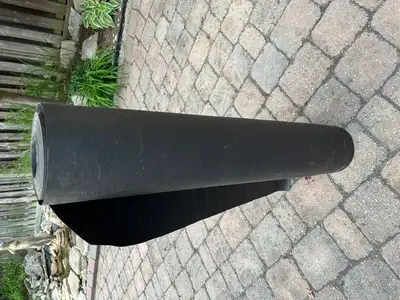 Used GAF Shingle-Mate 4 sq. (432 sq. ft.) Fiberglass-Reinforced Roofing Underlayment Roll. Around 28...