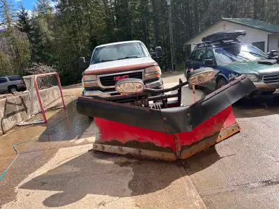 Boss RT3 power V plow for sale. It has been an amazing plow, I have just been using it on my propert...