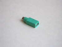 USB 2.0 Female to 6 Pin Mini DIN Male Mouse Adapter Connector