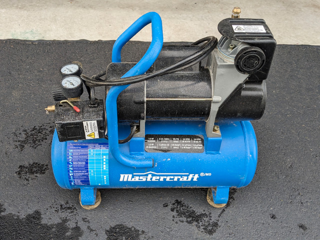 MasterCraft Compressor 125 psi 1hp one year old  $120 in Power Tools in Petawawa