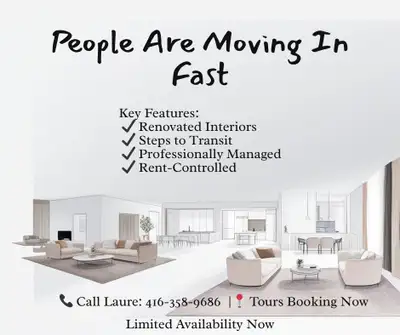 TORONTO RENTALS✨ Downtown Living — Spacious. Modern.