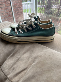 RARE pine green converse lows from 1980s