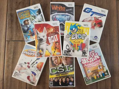 Nintendo Wii Games ($5 EACH), View more