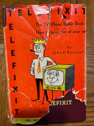 Vintage TV Repair book, View more