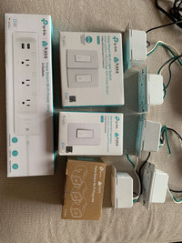 TP Link Casa assorted Plugs and Switches