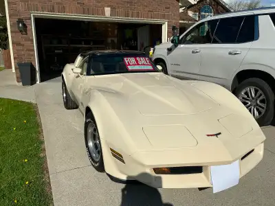 1980 corvette low mileage original paint new stainless steel exhaust.certified