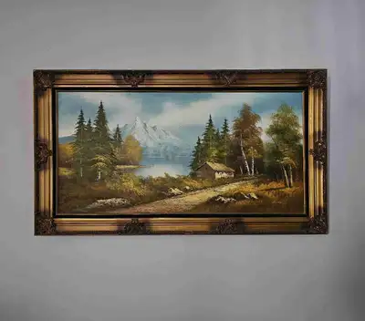 Large Framed Original Oil Painting, View more