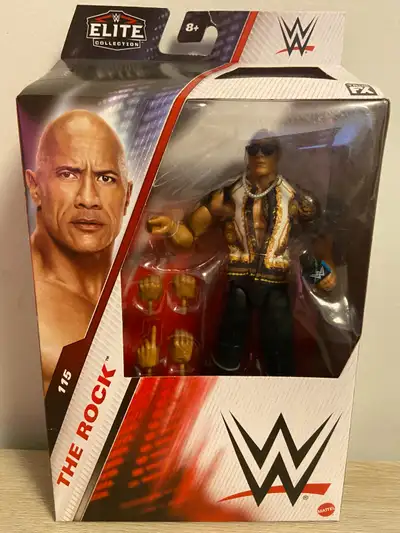 WWE Elite Collection The Rock Final Boss Action Figure, View more