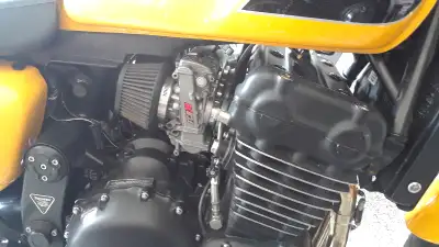 Triumph Thunderbird Super Sport . Engine has been Upgraded with the Super ||| high compression pisto...