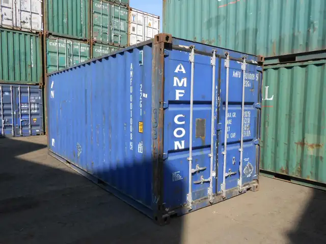 20ft storage container delivered to your property - $120/month