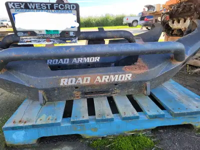 *** It's the one shown front of pallet on photos*** Road Armor Stealth Front Winch Bumper Fits 2017-...