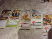 Vintage Raymond James Stuart Wall Calendars-REDUCED!