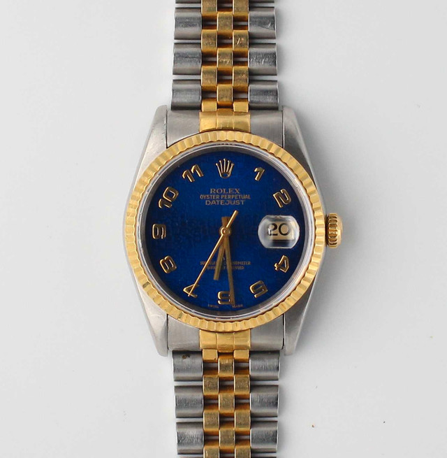 Rolex Datejust 16233 Full Set Rare Arabic Dial dans Bijoux et montres  à Ville de Montréal - Image 2