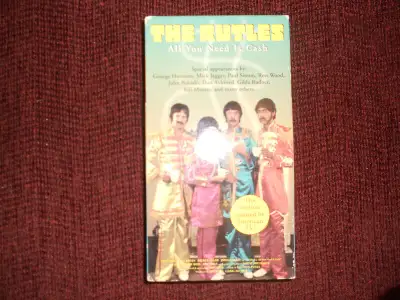 The Rutles all you need is cash VHS 10.00