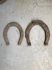 2 - Antique Horseshoes.