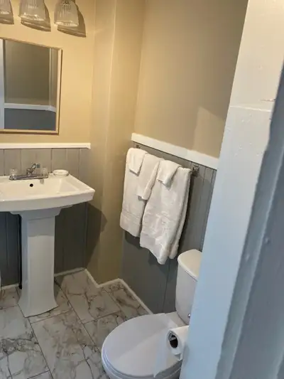 Looking for a roommate to share a ground floor centrally located ground floor two bedroom , one bath...