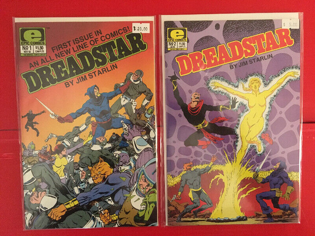 EPIC Dreadstar (1982) lot of 11 comics (1-10 inclusive) in Comics & Graphic Novels in Edmonton - Image 2