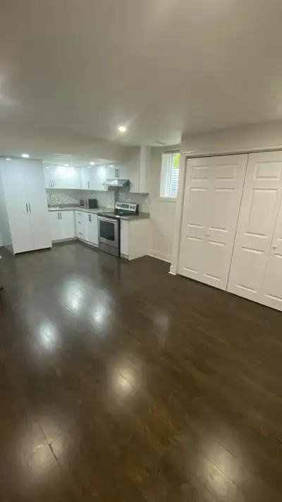 Available immediately Beautiful 1+1 bedrooms basement apartment available for rent in Cambridge for...