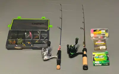 Ice Fishing Rods and Lures, View more