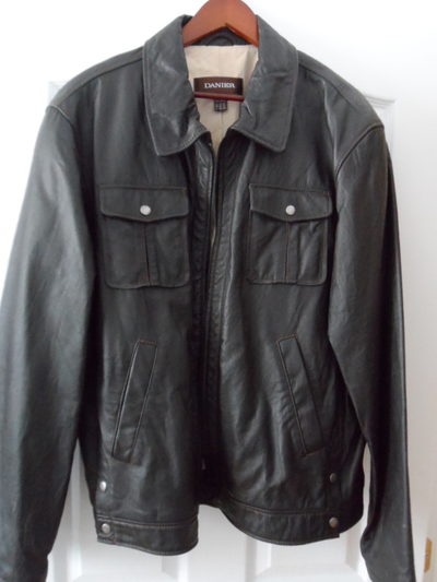 Danier Genuine Leather Jacket, Veste Cuir XXL/TTG., View more