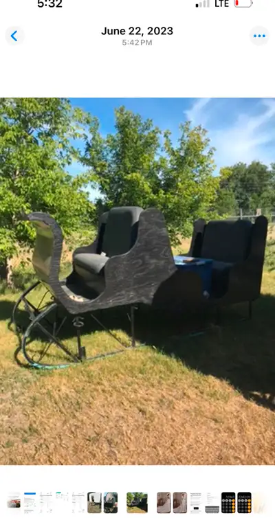5-6 person wagon & 6 person sleigh, View more
