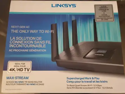 Routeur Linksys EA9500 v2, View more