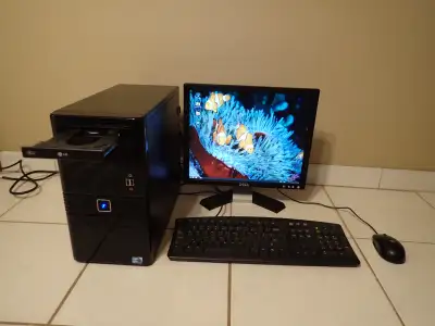 ASUS COMPUTER, 8 GB RAM (MONITOR, KEYBOARD, AND MOUSE INCLUDED), View more