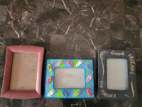 Three 5x7 Picture Frames - $15.00 obo