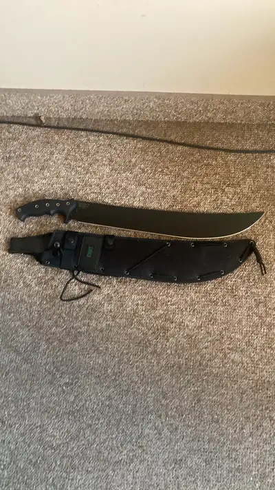 Machete and Sheath , View more
