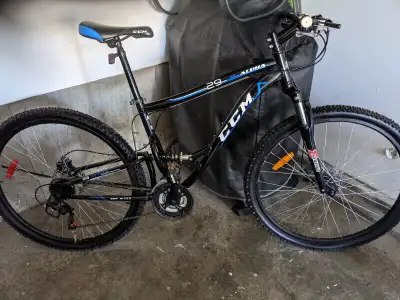 Ccm alpha 29 dual suspension mountain bike sale
