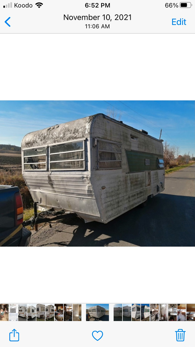 1969 citation resto vintage small camper trailer park travel apt in Park Models in Barrie - Image 4