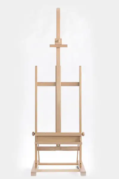 Big Studio Easel Made in Italy Brand New + Tax The is a very sturdy big studio easel of oiled beech...