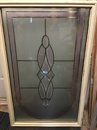 Glass Insert removed from Entry Door 24" x 38"
