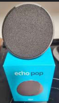 Alexa echo pop - grey - new in sealed box