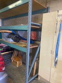 Steel shelving